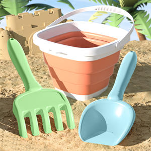 Ensemble <span class=keywords><strong>de</strong></span> jouets <span class=keywords><strong>de</strong></span> plage pelle sablier seau pliant jeu <span class=keywords><strong>de</strong></span> plage seau pliant multifonctionnel outil <span class=keywords><strong>de</strong></span> jeu <span class=keywords><strong>de</strong></span> <span class=keywords><strong>sable</strong></span> - Product Image 4