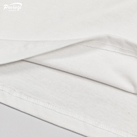 Fabricant Personnalisé T-shirt Blanc Uni Blanc Noir Surdimensionné 250 Gsm Poids Lourd 100% Coton TShirt Blanc T-shirt Hommes Unisexe