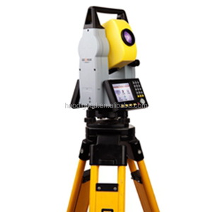 Estación Total Robótica Geomax ZT30 con Prisma Único de Aluminio de 5 km y Pantalla LCD sin Reflector de 600 m, Amarilla, Estación Total ZT30 Japón - Product Image 1