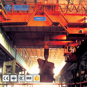 Grue à flèche double poutre série <span class=keywords><strong>YZ</strong></span> 80/20 tonnes, équipement industriel <span class=keywords><strong>de</strong></span> levage <span class=keywords><strong>de</strong></span> cuves à haute sécurité - Product Image 1
