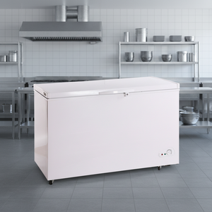 Congélateur coffre commercial portable <span class=keywords><strong>400L</strong></span> à ouverture par le haut, porte simple, pour crème glacée et aliments froids, idéal pour la maison et la salle à manger (ODM/OEM) - Product Image 4