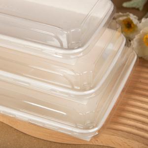 お手頃価格のエコ紙製ケータリングテイクアウト用フードトレイ、バーガー、フライドチキン、フライドポテト、寿司の包装トレイ用品 - Product Image 2