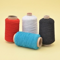 Fil de coton naturel recouvert de spandex LOONG 1120D/1680D+42 #   Justaucorps de danse super extensible pour spectacle de cirque et scène