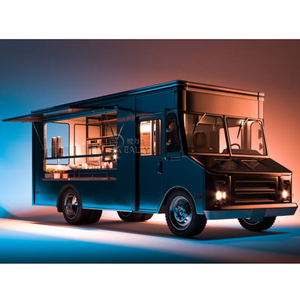 รถเข็นทอดอาหารเคลื่อนที่รถขายอาหารจานด่วนไฟฟ้าห้องครัวเคลื่อนที่สำหรับตั้งแคมป์ - Product Image 2