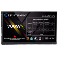 Komponen PC Baru TFDP PSU Unit Catu Daya Komputer untuk PC 12CM 80Plus Gold Mendukung Catu Daya 700W untuk Gaming PC