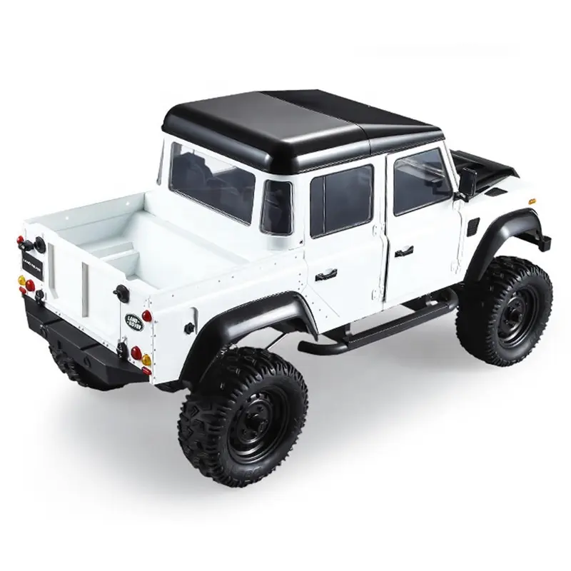 E102-003 E Ganda 1/8 2.4G 4WD RC Truk Pick Up 4X4 Radio Kontrol Mobil D110 Off Road Crawler Buggy RC Kendaraan Model 1:8