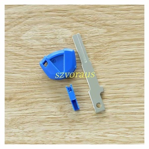 <span class=keywords><strong>Clé</strong></span> <span class=keywords><strong>de</strong></span> moto bleue neuve <span class=keywords><strong>de</strong></span> haute qualité pour Kawasaki, compatible avec le nouveau système d'allumage Km-20, vente en gros - Product Image 3