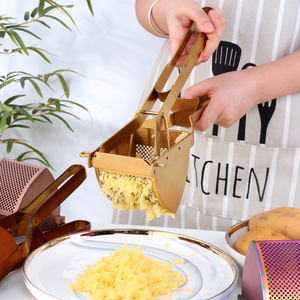 Exprimidor de frutas manual <span class=keywords><strong>grande</strong></span> al por mayor, exprimidor de acero inoxidable de limón y lima, exprimidor de cítricos, triturador de patatas - Product Image 1