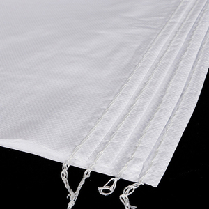 60gsm PP Sacs 25kg 25lbs Grain Sac D'emballage Plaine Polypropylène Tissé Sac Transparent Blanc 25kg 10kg Riz Sac PP Tissé Sacs - Product Image 3