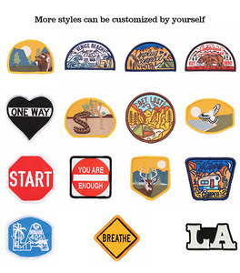 רגיל עיצוב ללא חותם בייסבול כובע להחלפה תיקון יותר סגנון מותאם אישית 5 פנלים רשת נהג משאית כובע האופנה יוניסקס - Product Image 5