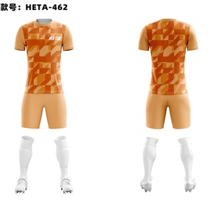 Camiseta de Fútbol con Transferencia Térmica y Cuello Redondo para Hombre, para Entrenamiento, Club, Partido, Uniforme de Fútbol Personalizado - Product Image 2