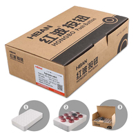 IP67 Bouton arrêt urgence étanche 19mm, tête alliage alu, boîtier acier inox, 1NO/1NF, verrouillage, poussoir à clé
