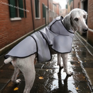 국경을 넘는 소형/중형/대형견용 반사 방수 방풍 통기성 현대적인 디자인 도매 강아지 우비 - Product Image 6