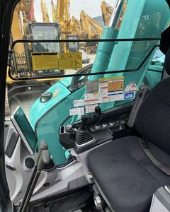 รถขุดตีนตะขาบ Kobelco SK75SR มือสอง, แบบสวิงหางสั้น, เครื่องยนต์ Isuzu, รถขุดขนาดกะทัดรัด 7 ตัน สำหรับงานก่อสร้างในเมือง - Product Image 4