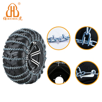 Cadenas para Nieve BOHU, Cadenas Antideslizantes para Tractor con Barras en V, Cadenas para Nieve para Montacargas