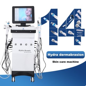 Equipo de Spa Facial con Oxígeno Hydra, 14 <span class=keywords><strong>en</strong></span> 1, Hidrodermoabrasión Profesional, Eliminación de Puntos Negros, Máquina de Cuidado Facial para Salón - Product Image 1