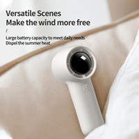 Ventilateur portable rechargeable AntarcChill à grande vitesse avec écran d'affichage, mini ventilateur à main, ventes chaudes
