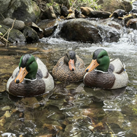 Décoy flottant en plastique composite EVA pour canard colvert et oie, idéal pour la chasse en extérieur et la décoration de bassins/lacs de jardin