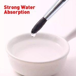 Petits pinceaux à <span class=keywords><strong>peinture</strong></span>, 4 pièces, poils de cheval, pinceaux ronds pour détails, pour la <span class=keywords><strong>peinture</strong></span> à l'huile, à l'aquarelle, au visage, à l'acrylique, pour la salle de classe - Product Image 2