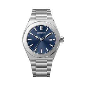 Green Classic Business Men's <b>Watch</b> Custom Stainless Steel Chronograph Luminous High Quality 5BAR Waterproof Quartz <b>Watch</b> Box - Product Image 3