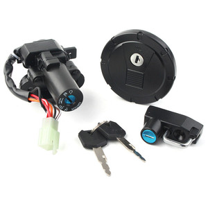 Juego de Llaves para Tapa de Tanque de Combustible con Interruptor de Encendido para <span class=keywords><strong>Kawasaki</strong></span> KLX250S KLX250SF KL250 - Interruptor de Encendido, Tapa de Combustible, Asiento - Product Image 5
