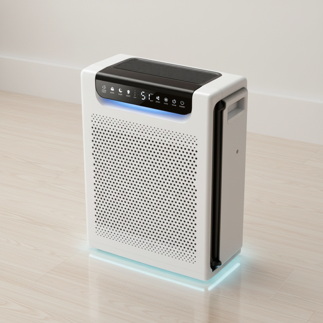 Manufacturer Heavy Duty Office Air Cleaner Smart WiFi App Control Air Purifier for Large Coverage 400sq ft