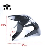 Garde-boue avant en fibre de carbone sèche 3K pour KTM 690 Duke 2012-2019 Accessoires de moto