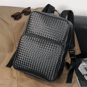 नई डिजाइन महिलाओं पु चमड़े दैनिक उपयोग बस्ता यात्रा स्कूल बैग बैग महिलाओं के लिए
