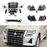 Kit de carrosserie complet pour conversion et lifting, pare-chocs avant et arrière, pour Mitsubishi Pajero V93 V97 07-21, pièces de tuning extérieures