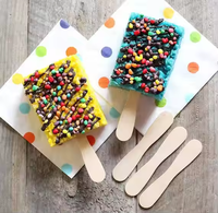 Outils pour glaces en bois jumbo écologiques