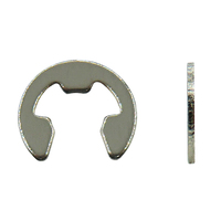 E-Clip E Type Retaining Ring Spring Steel 65MN Nickel Plated Shaft Circlip Open End C Shape Ratainring Lock Washers