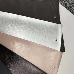 Muestra gratis al por mayor retro esmerilado mate ecológico tapicería sintética Semi PU cuero para sofá, muebles, cartera - Product Image 3