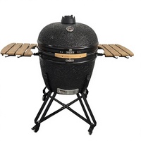 KIMSTONE 28 pouces de pierre motif multifonctionnel grande capacité Kamado Grill légumes Pizza et viande peuvent tous être grillés
