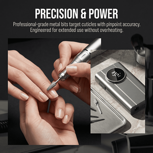 Taladro de <span class=keywords><strong>Uñas</strong></span> Vantrend 45000 RPM Inalámbrico Recargable Eléctrico con LED Ultra Silencioso de Alta Velocidad <span class=keywords><strong>para</strong></span> Uso en Salones de <span class=keywords><strong>Uñas</strong></span> en EE. UU. y la UE - Product Image 3