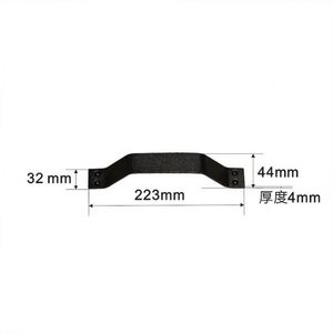 WEKIS Wholesaler Rustic <b>Door</b> Pull for Barn <b>Doors</b> Sheds Garages Gates Steel with Smooth Edges Classic Barn <b>Door</b> <b>Handle</b> - Product Image 4