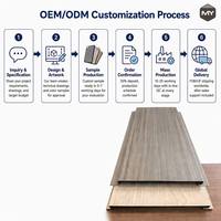 Panel de Techo de Aluminio con Ventilación y Ranuras en Forma de Lengüeta con Acabado de Madera MEIYU