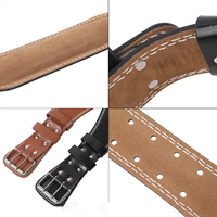 Cinturón de Cuero PU Plegable, Transpirable e Impermeable, Personalizado, para Correr, Resistente, para Gimnasio, Fitness y Entrenamiento, Unisex