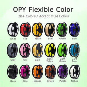 Opy transparent tige arc-en-ciel couleur <span class=keywords><strong>impression</strong></span> néon mat <span class=keywords><strong>tpu</strong></span> imprimante à filament <span class=keywords><strong>3d</strong></span> - Product Image 5