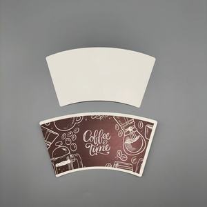 Gobelet en carton alimentaire simple face enduit de PE, impression flexographique, modèle pour boissons et collations, vente en gros - Product Image 4