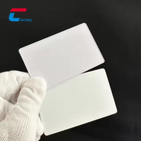 Carte de crédit RFID Visa en PVC personnalisée, imprimée, blanche, avec puce intelligente sans contact NFC, étanche, résistante aux intempéries, ISO 14443A, 13,56 MHz