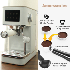 Máy pha cà phê <span class=keywords><strong>Espresso</strong></span> một máy bán tự động pha cà phê Máy pha cà phê Điện Máy pha cà phê bán tự động - Product Image 4