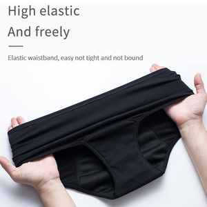 Mutandine Mestruali Personalizzate OEM a Vita Alta, Traspiranti, ad Alto Assorbimento, Impermeabili e Riutilizzabili per Donne - Product Image 2