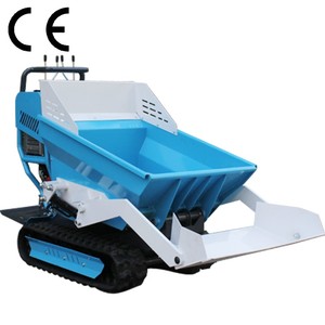 รถดัมพ์โรตารี่รางน้ำหนัก1200กก. รถขนดินแบบหมุน1.2ตันรถตักโคลน - Product Image 4