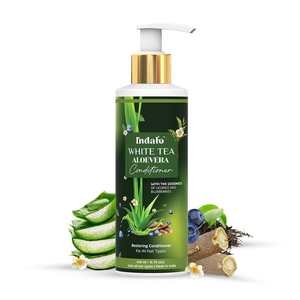Champú Vegano Indalo con Aloe Vera y Té Blanco para Cabello Graso con Control de Grasa y Protección Contra la Caspa, Champú y Acondicionador OEM - Product Image 4
