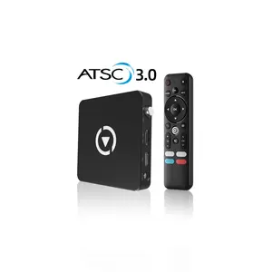 Amlogic S905Y4-B atsc 3.0 tuner TV OEM/ODM atsc 3.0 récepteur TV numérique FTA android tv box support Dol-by