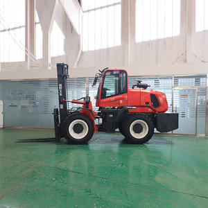 多機能CEEPA3.5Ton 5Ton 6Ton 10Tonne 4X4 Farm Off Road Forklift Trucks All Rough Terrain Diesel Forklift - Product Image 5