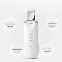 Nettoyeur de peau électrique ultrasonique personnalisé avec logo, pour éliminer les points noirs, nettoyage en profondeur, hydratant, lifting, masseur facial