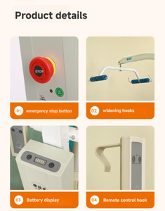 Universal Safety Lift Repositioning <span class=keywords><strong>Hoist</strong></span> Walker cocok untuk orang tua dan orang cacat - Product Image 4