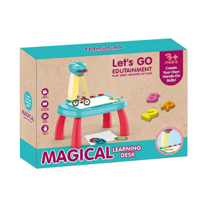 Nuovo Prodotto Tavoli da Disegno con Cartoni Animati Lavagna Educativa per Bambini Tavolo per Imparare a Disegnare e Scrivere Giocattoli - Product Image 3