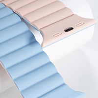 Bracelet intelligent respirant à libération rapide, bracelet de sport en silicone ultra-résistant avec fermoir magnétique pour montre IWatch Apple